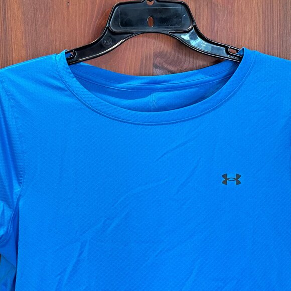 UNDER ARMOUR Women's HeatGear Tech Mesh Fitted Tee Size L (3 SHIRTS) - Picture 2 of 9
